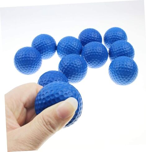 Colorful PU Golf Balls 11-Pack Soft Training Balls for Indoor and Outdoor Practice Elastic Design for Golf Enthusiasts for Skill Development and Swing Training in Kuwait