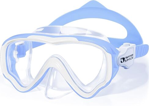 Water Space Kids Swimming Goggles Swim Mask with Nose Cover for Kids Youth 3-15, Anti-Shattered Lens UV Protection No-leak in Saudi Arabia