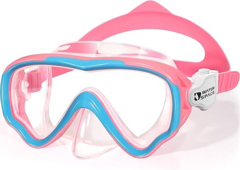Water Space Kids Swimming Goggles Swim Mask with Nose Cover for Kids Youth 3-15, Anti-Shattered Lens UV Protection No-leak in Saudi Arabia