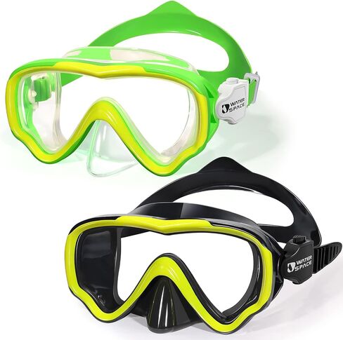 Water Space Kids Swimming Goggles Swim Mask with Nose Cover for Kids Youth 3-15, Anti-Shattered Lens UV Protection No-leak in Saudi Arabia