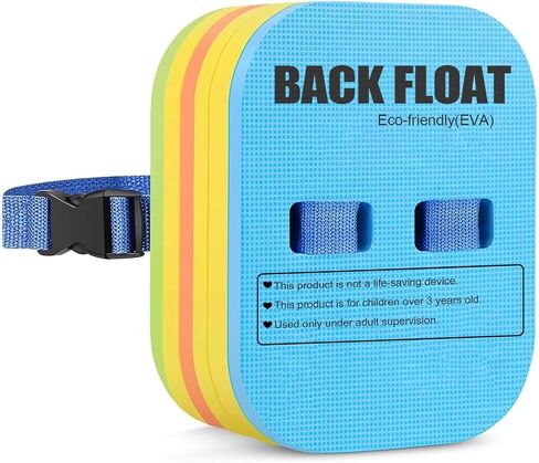 Back Float Kids Swim Belt Bubble, Adjustable 3-Layer Buoyancy Thicken Split Foam Floats, Safety Swim Training Board for Children Toddlers Swimming Beginners Pool Water Lessons Equipment in Kuwait