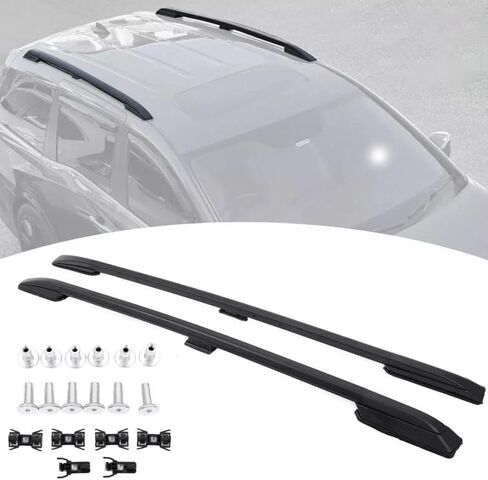 2Pcs Black Aluminum Cross Bar Crossbar Fits for 2018-2025 Honda Odyssey in Kuwait