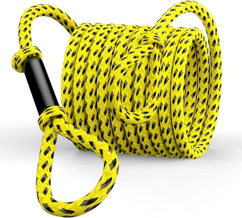 60FT 3-6K Boat Tow Rope for Tubing, Heavy Duty 3-6 Person Tube Tow Rope for Boating, Floating Towable Tube Ropes, Pulling Ski Ropes for Tubing in Kuwait