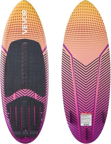 لوح Wakesurf مقاس 45-63 بوصة من VEVOR، لوح ركوب الأمواج مع قلب إسفنجي EPS ووسادة مضادة للانزلاق من مادة EVA، ألواح ركوب الأمواج مقاومة للأشعة فوق البنفسجية للشباب حتى وزن 110-250 رطلًا in Kuwait