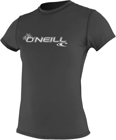 O'Neill Women’s Basic Skins Short Sleeve Sun Shirt, UPF 50+ Sun and Rash Protection for Surfing and All Outdoor Activities in Kuwait