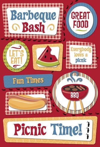 Karen Foster 10888 Design Acid and Lignin Free Scrapbooking Sheets ، Life's A Picnic in Kuwait