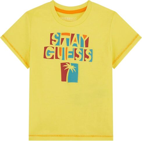 تي شيرت GUESS للأولاد بأكمام قصيرة صديق للبيئة in Kuwait