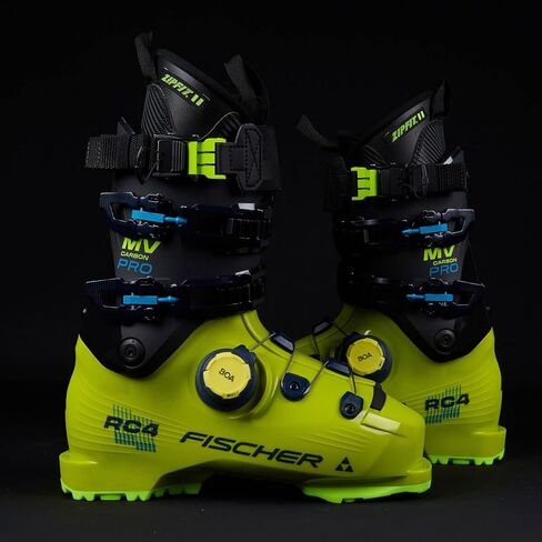 حذاء فيشر RC4 PRO MV BOA ZipFit - 2026، أصفر، 26.5 in Kuwait