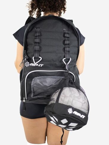 RIP-IT Women's Essentials Volleyball Backpack 2.0 - Mesh Ball Bag Included - Equipment Bag with Separate Shoe Compartment in Kuwait