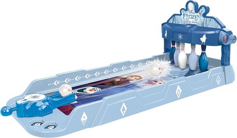 Disney Frozen Elsa and Anna Tabletop Bowling Game – Spring Launcher, Auto-Reset Pins, Disney Arcade Style – Mini Games for Kids & Adults - Ages 6+ in Kuwait