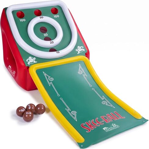 NSG Playland Inflatable Outdoor Toys, Backyard Party Carnival Game for Kids & Family, Basketball Hoop, Arcade Toss Game in Kuwait
