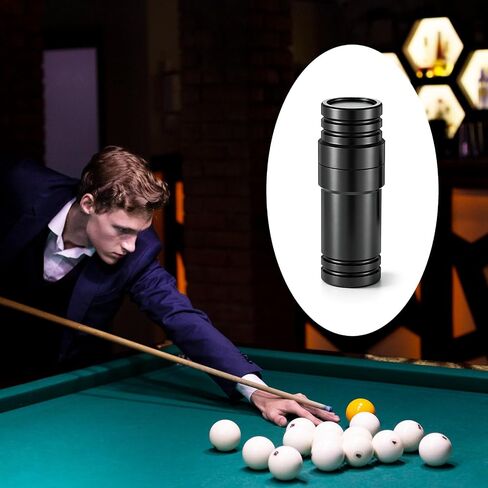 Pool Cue Joint Protectors 5/16 x 18 Black Plastic Stick Joint Protector Caps Pool-Joint Thread Cap for Players Pool Billiard Cues(1 Pair Male and Female) in Kuwait
