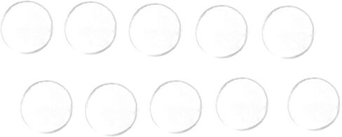 10 Pcs Pool Cue Ferrule & Tip Pads, Acrylic Repair Spare Parts, Professional Billiard Accessories for Competition and Daily Use in Kuwait