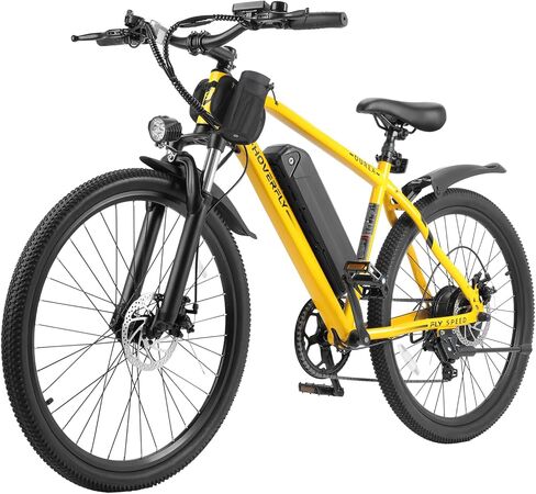 Hoverfly Electric Bike for Adults, 26"/16" Models, 750W/500W Peak Motor, Up to 20/15.5MPH, 48V/36V Removable Battery, Up to 40/28 Miles Range, UL2849 Certified, Electric Bike for Commute/Leisure/Trail in Kuwait