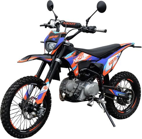 NICOT 125X 125cc EFI Fuel Injected Dirt Bike – Great for 16+ Year Old Riders, 17/14" Wheels, 4-Stroke Off-Road Motocross with 4-Speed Manual Transmission, Rugged Frame & Trail-Dominating Power in Kuwait