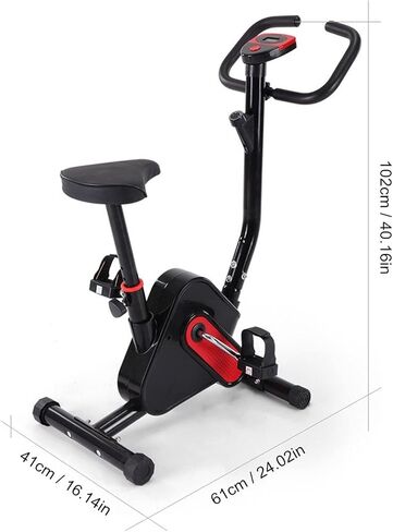Exercise Bike Indoor Cycling Bike LCD Display Home Gym Trainer Exercise Static Bicycle Fitness Workout Equipment Aerobic Stationary in Saudi Arabia