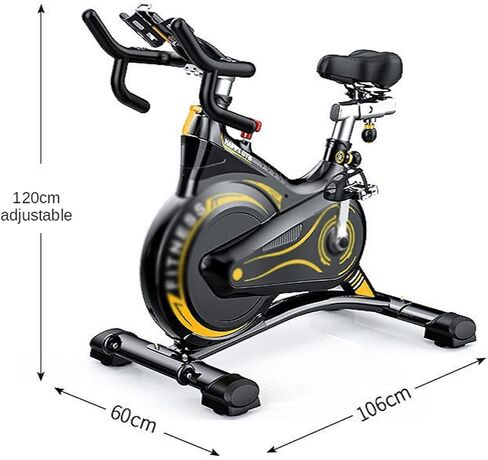 Exercise Bike Home Spinning Bike Fitness Exercise Equipment Family Two-Wheeled Bicycle Smart Silent Pedal Indoor in Saudi Arabia