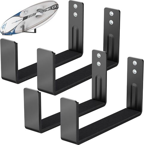 Paddle Board Rack, Wall Mount Paddleboard Storage Rack, Stand Up Paddle Board Rack for Garage or Home, Sup Storage Rack, 50 Lb Capacity in Kuwait