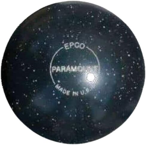 BuyBocceBalls - EPCO Candlepin Bowling Balls with Black Bag - Paramount Speckled - Black (4 1/2 inch- 2lbs. 6oz.) - 4 Balls - Made in USA in Kuwait