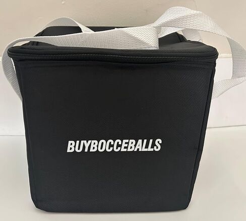 BuyBocceBalls - EPCO Candlepin Bowling Balls with Black Bag - Paramount Speckled - Black (4 1/2 inch- 2lbs. 6oz.) - 4 Balls - Made in USA in Kuwait
