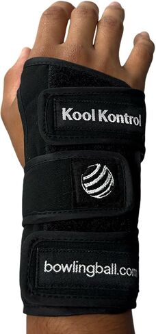 bowlingball.com Kool Kontrol جهاز وضع معصم البولينج - من أجل وضع المعصم والتحكم المناسب - مريح، خفيف الوزن، قابل للتنفس - إصدار أقصى ممتد متاح - اليد اليمنى/اليسرى، مقاسات متعددة in Kuwait