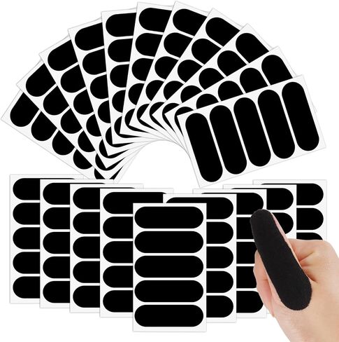 Guirnd Bowling Tape 100 PCS, Black Elastic Bowling Thumb Tape for Bowlers Exercise Sport, Sweat Absorbing Bowling Finger Tape for Women and Men, Finger Tape for Bowlers in Kuwait