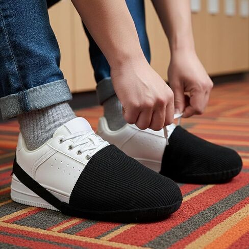 2pcs Bowling Shoe Covers Bowlings Shoe Slider 6.69 Inch with Elastic Band for Men Women Adjustable Covers Bow Ling Accessories Universal for Bowler Playing Ball and Dancing in Kuwait
