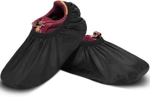 Geyoga 2 Pcs Bowling Shoe Covers Polyester Bowling Shoe Protector Covers Accessories for Men Women Game Sports Supplies in Kuwait