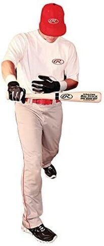 Rawlings | BIG STICK One Hand Training Bat | Baseball / Softball | 22" Pro Grade Ash in Kuwait