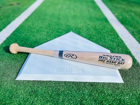 Rawlings | BIG STICK One Hand Training Bat | Baseball / Softball | 22" Pro Grade Ash in Kuwait