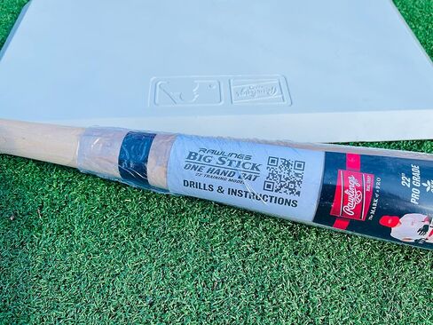 Rawlings | BIG STICK One Hand Training Bat | Baseball / Softball | 22" Pro Grade Ash in Kuwait