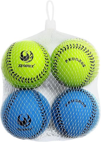 PHINIX 10" Baseball Glove Tee Ball Mitts with 5 Soft Balls in Kuwait