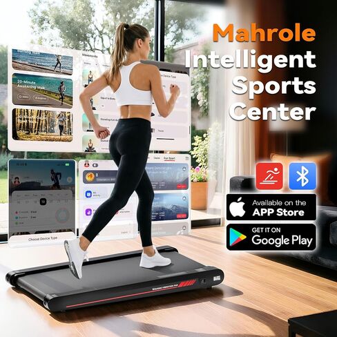 3 in 1 Walking Vibration Pad,Walking Pad with Vibration Plate,Portable Vibration Treadmill with APP,Under Desk Treadmill for Home Office 400W in Kuwait