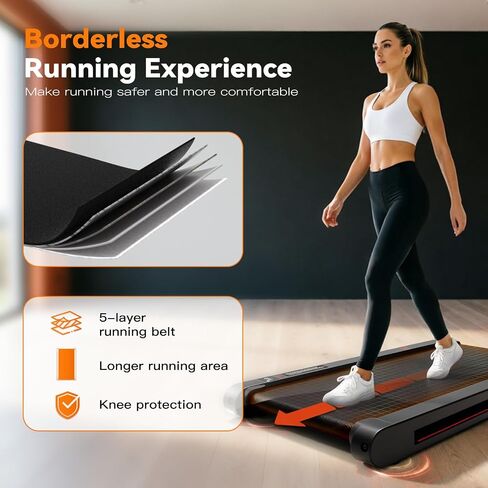 3 in 1 Walking Vibration Pad,Walking Pad with Vibration Plate,Portable Vibration Treadmill with APP,Under Desk Treadmill for Home Office 400W in Kuwait