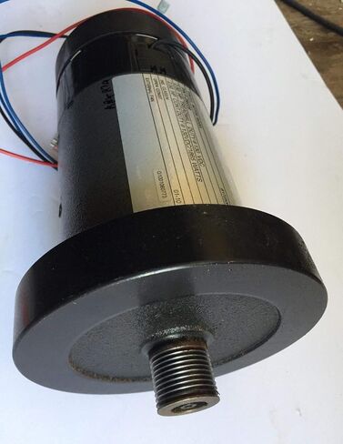 H.F Exchange DC Drive Motor with Flywheel 130VDC, 1865watts, 2.50hp Powerful Duty Permanent Magnet Smooth Operation Easy Replacement Treadmill Motor P/N G020115C Work with Gold's Gym 400 MX in Kuwait