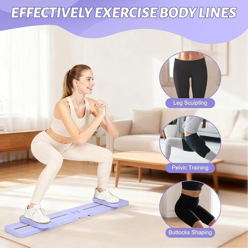 Ski Machine, Portable Skierg Machine, Foldable Leg Exercise Equipment | Full Body Shaping Workout Machine Perfect for Home, Gym, Office, Yard in Kuwait