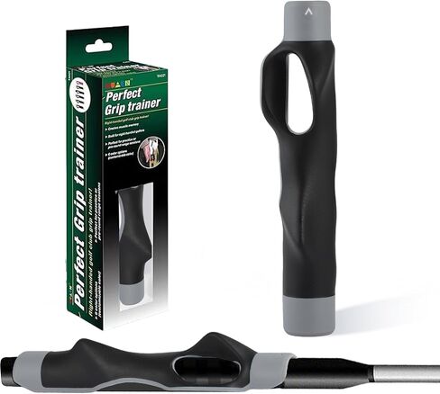 Golf Grip Trainer & Swing Training Aid – Correct Hand Positioning, Improve Swing Consistency & Muscle Memory – Practice Tool for Beginners & Intermediate Golfers in Kuwait