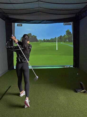 بساط ضرب الجولف الأصلي Country Club Elite من Real Feel Golf Mats مقاس 4'X6' | حصيرة الممارسة التجارية شديدة التحمل | يقبل نقطة الإنطلاق الحقيقية | تأرجح للأسفل ومن خلال | داخلي/خارجي in Kuwait