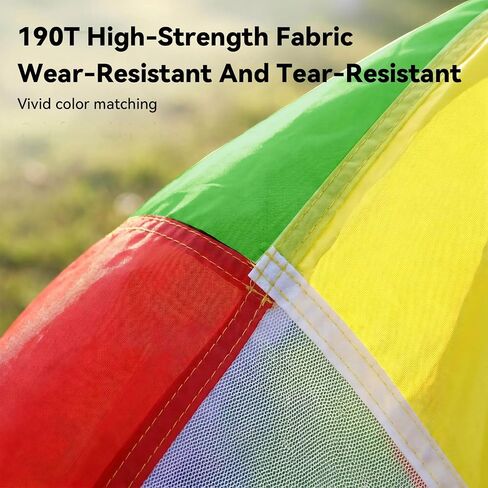Kids Speed Training Resistance Parachute, Running Drag Chute for Youth Athletes, Boys Girls Track and Field Sprint Football Soccer Train Workout Equipment | Variable resistance at different speeds in Kuwait