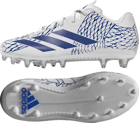 حذاء رياضي لكرة القدم Adidas Kids Boys Adizero Electric.2 - أزرق، أبيض in Kuwait