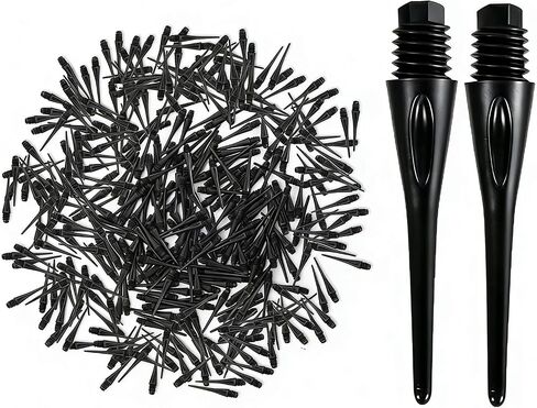 300 Pack 2BA Thread Soft Dart Tips - Premium Plastic Replacement Dart Points, Essential Dart Accessories Set for Soft Tip Darts in Kuwait