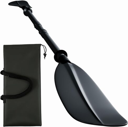 Kayak Paddle Heavy Duty,Portable Boat Oar with Thickened Reinforced Shaft Non-Slip Frosted Grip Telescopic Paddle for Ice Breaking Multi-Scenario Water Use. in Kuwait