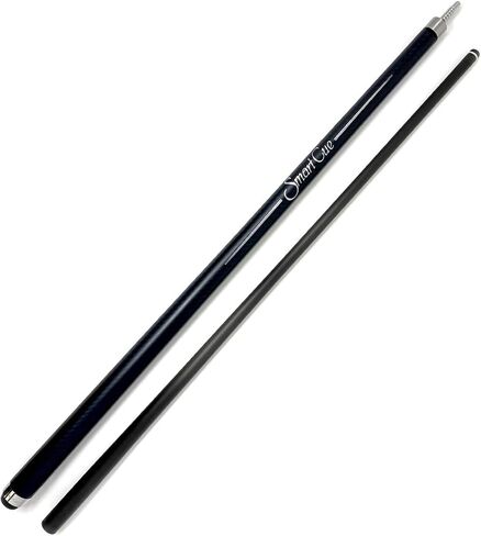 Smart Cue Carbon Fiber Pool Cue Stick 58", Low Deflection Billiards Cue, Lightweight Pool Stick with 12.5mm Tip and 3/8 x 8 Joint in Kuwait