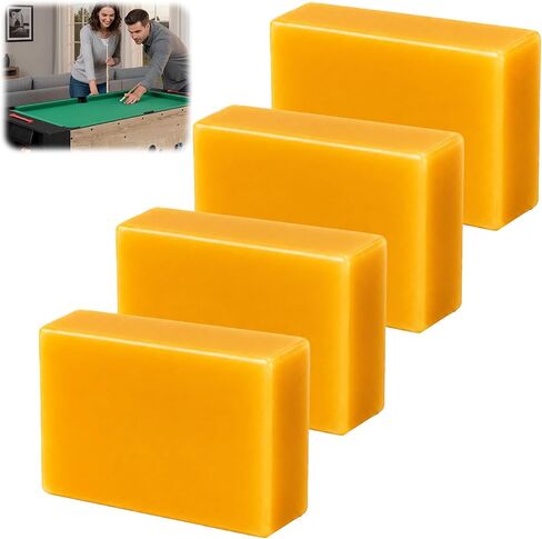 THOUSAND SUNNY Pool Table Beeswax Bars 4 Pack, Table Beeswax Bar for Slate Seams and Screw Holes, Billiard Pool Table Wax for Installation Maintenance in Kuwait