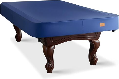 Heavy Duty Leatherette Billiard Pool Table Cover, Waterproof & Tearproof Cover for Pool Table 7/8/9FT (7 Feet/Blue) in Kuwait