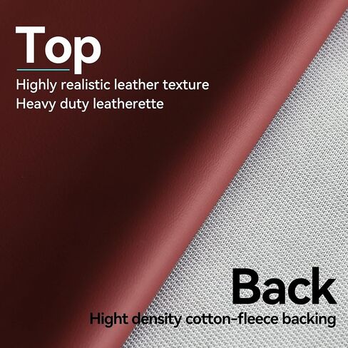 Heavy Duty Leatherette Billiard Pool Table Cover, Waterproof & Tearproof Cover for Pool Table 7/8/9FT (10 Colors Available) (8 Feet/Bordeaux red) in Kuwait