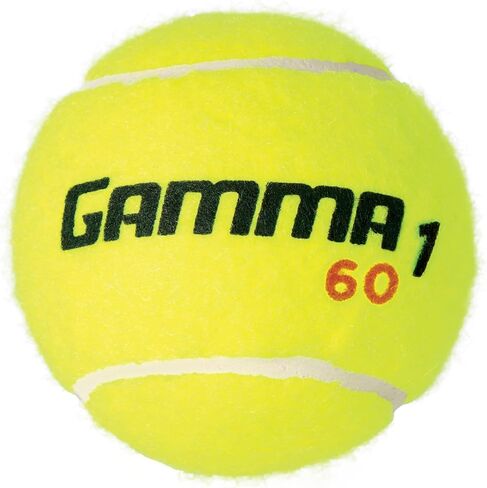 Gamma Orange 60 and Green 78 Dot Training Tennis Balls for Kids & Beginners, Low-Compression Core Reduces Speed & Bounce, Great for Tennis Practice, USTA and ITF Approved for 10 & Under Tournament in Kuwait