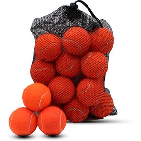 Swingers Tennis Balls,Training Exercise Balls for Pet Dog, High Elasticity Practice Tennis Balls for Beginner, with Mesh Carry Bag Easy to Transport in Saudi Arabia