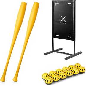 Plastic Torpedo Bat Set wtih 1 Strike Zone Target and 12 Plastic Balls in Kuwait