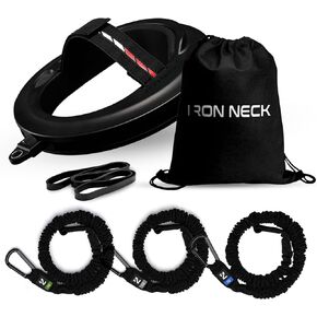 Iron Neck 3.0 Pro, Strength Kit Bundle, Advanced 360° Neck Trainer and Resistance Bands for Progressive Strength Training, Pain Relief, and Injury Prevention in Kuwait